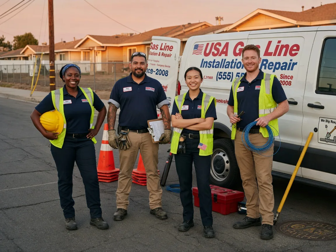 Gas Line Installation company in Etlan, VA